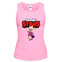 Женская майка с героиней"Brawl Stars"
