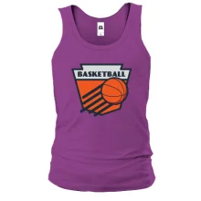 Майка с логотипом Basketball