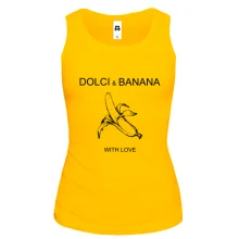 Майка с логотипом Dolci Banana