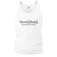 Майка с логотипом игры Mount and Blade - Bannerlord