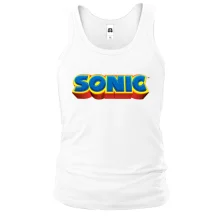 Чоловіча майка з логотипом гри SONIC