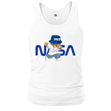 Чоловіча майка з ведмедиком "NASA"