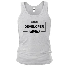 Майка с надписью "Senior Developer"