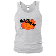 Чоловіча майка з написом "BOOM"