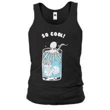 Майка с осьминогом и надписью "So cool"