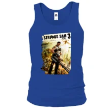Майка с постером игры Serious Sam 3