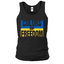 Чоловіча майка з принтом COLORS OF FREEDOM