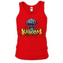 Майка с сердцем "Kaboom"