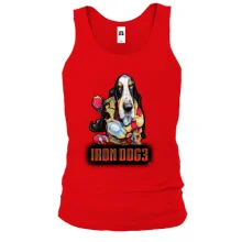 Майка с собакой "Iron dog"