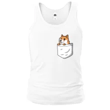 Майка с wow doge в кармане