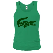 Майка со стилизованным лого "Lacoste"