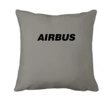 Подушка с надписью Airbus
