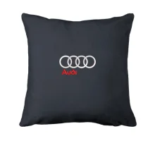 Подушка з вишитим логотипом Audi