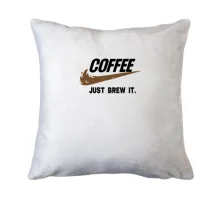 Подушка COFFEE. Just brew it.