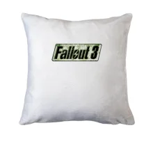 Подушка Fallout 3 з логотипом
