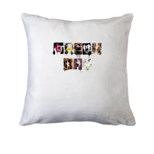 Подушка Green day колаж