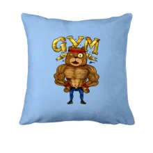 Подушка Gym с бульдогом (мульт)