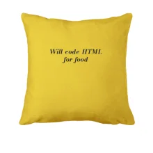 Подушка HTML for food