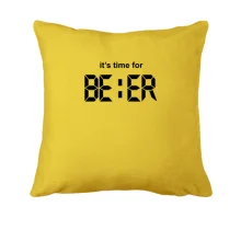 Подушка It's time for Beer
