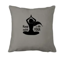 Подушка Keep Calm an Do Yoga