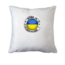 Подушка зі значком «Made in Ukraine»