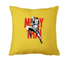 Подушка Muay Thai с бойцом