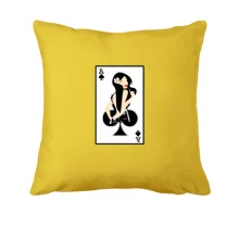 Подушка Poker Lady