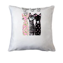 Подушка Princess, Sweet and Cute cats