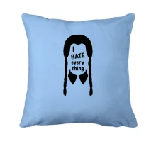 Подушка Wednesday - I Hate Everything