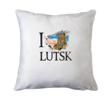 Подушка Я люблю Луцьк