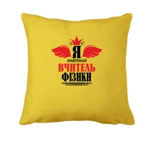 Подушка Я знатный учитель физики