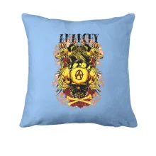 Подушка anarchy golden skull
