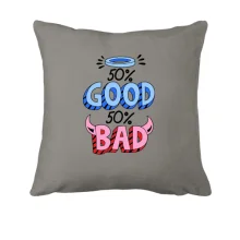 Подушка на 50% good 50% bad
