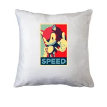 Подушка з артом Speed (Sonic)