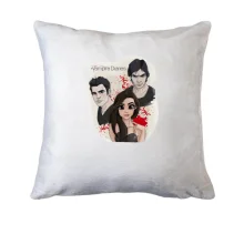 Подушка с артом Vampire Diaries