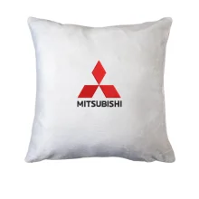 Подушка з лого Mitsubishi