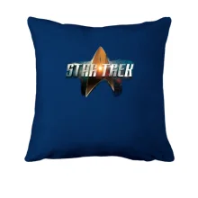 Подушка с надписью Star Trek