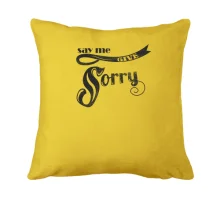 Подушка say me give sorry