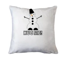 Подушка зі сніговиком Hug me!