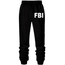 Штаны из футера без начеса FBI (ФБР)