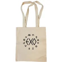 Сумка шоппер EXO с иконками