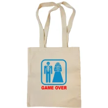Сумка шопер Game over