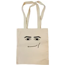 Сумка шоппер Roblox - Gigachad face