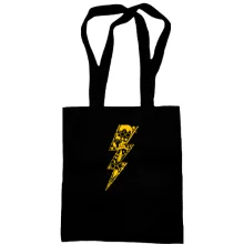 Сумка шопер Harry Potter з блискавкою та артефактами