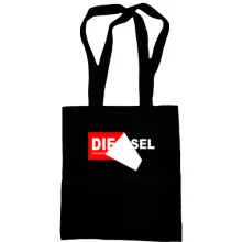 Сумка шопер з написом Diesel