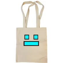 Сумка шоппер «Geometry Dash Smile»