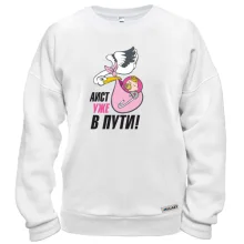Свитшот Аист уже в пути