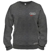 Свитшот с вышитым логотипом Audi (Вышивка)