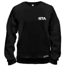 Свитшот с контурным логотипом GTA