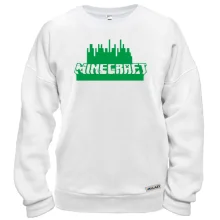 Свитшот Minecraft Green Logo
